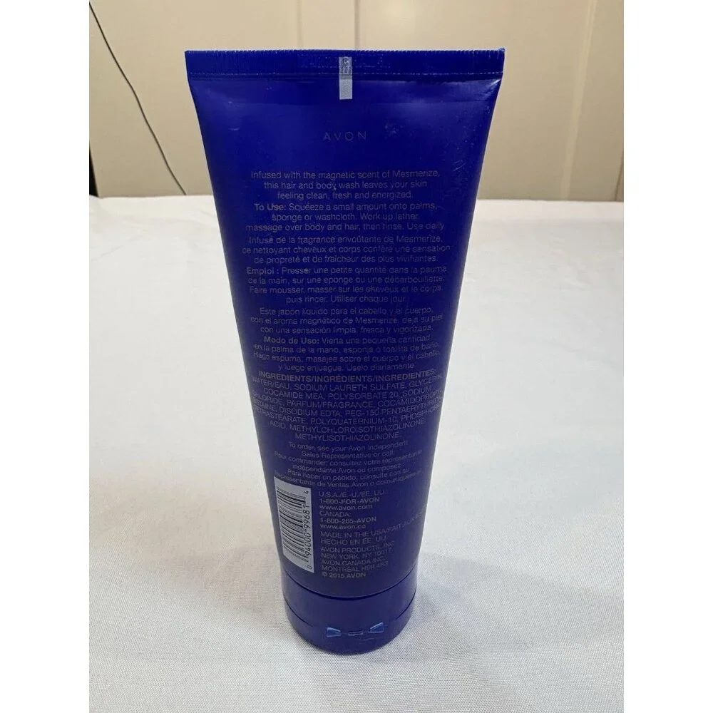 Avon MESMERIZE Hair & Body Wash 6.7 fl. oz.